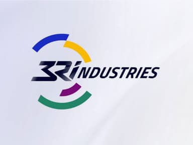 3R Industries logo.